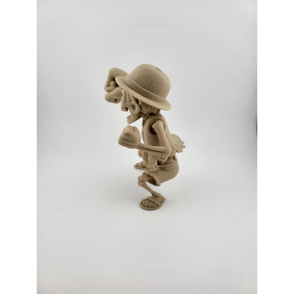 Monkey D. Luffy Skeleton Figure - One Piece Pirate King Halloween Horror - Picture 4 of 5